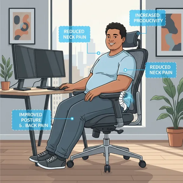 The Ultimate Guide to Best Big and Tall Ergonomic Chairs for Heavy Users (400lbs+)