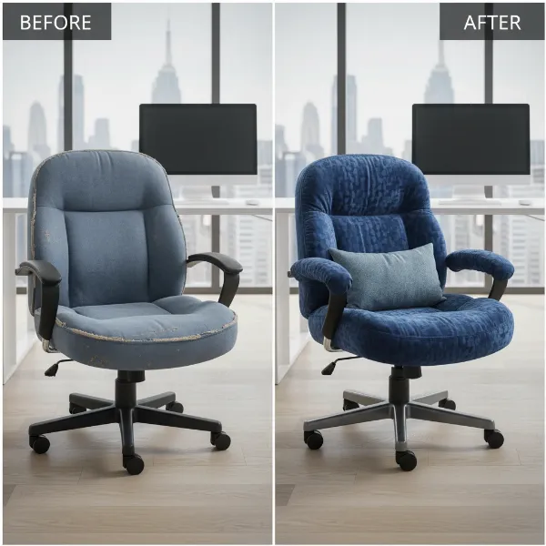 Revitalize Your Workspace: A DIY Guide to Reupholstering an Old Office Chair