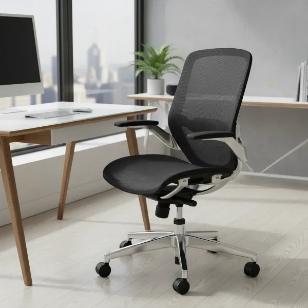 A sleek X-Chair X2 K-Sport Management Chair showcasing its modern aesthetic and breathable K-Sport mesh design in a contemporary office setting, optimized for ergonomic appeal.